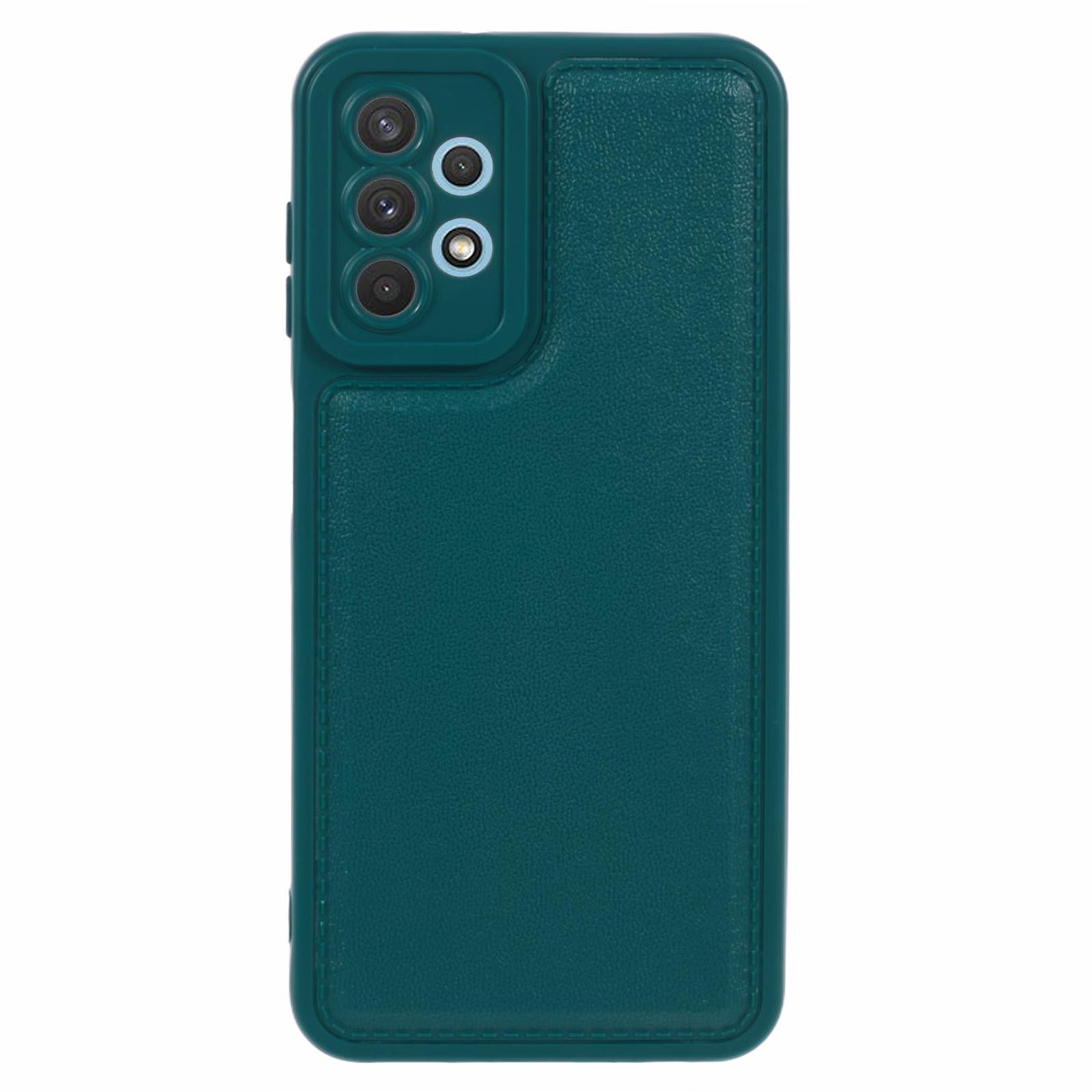 XL Series for Samsung Galaxy A73 5G TPU Case Solid Color Imitation Leather Texture Protective Cover XL Series for Samsung Galaxy A73 5G TPU Case Solid Color Imitation Leather Texture Protective Cover